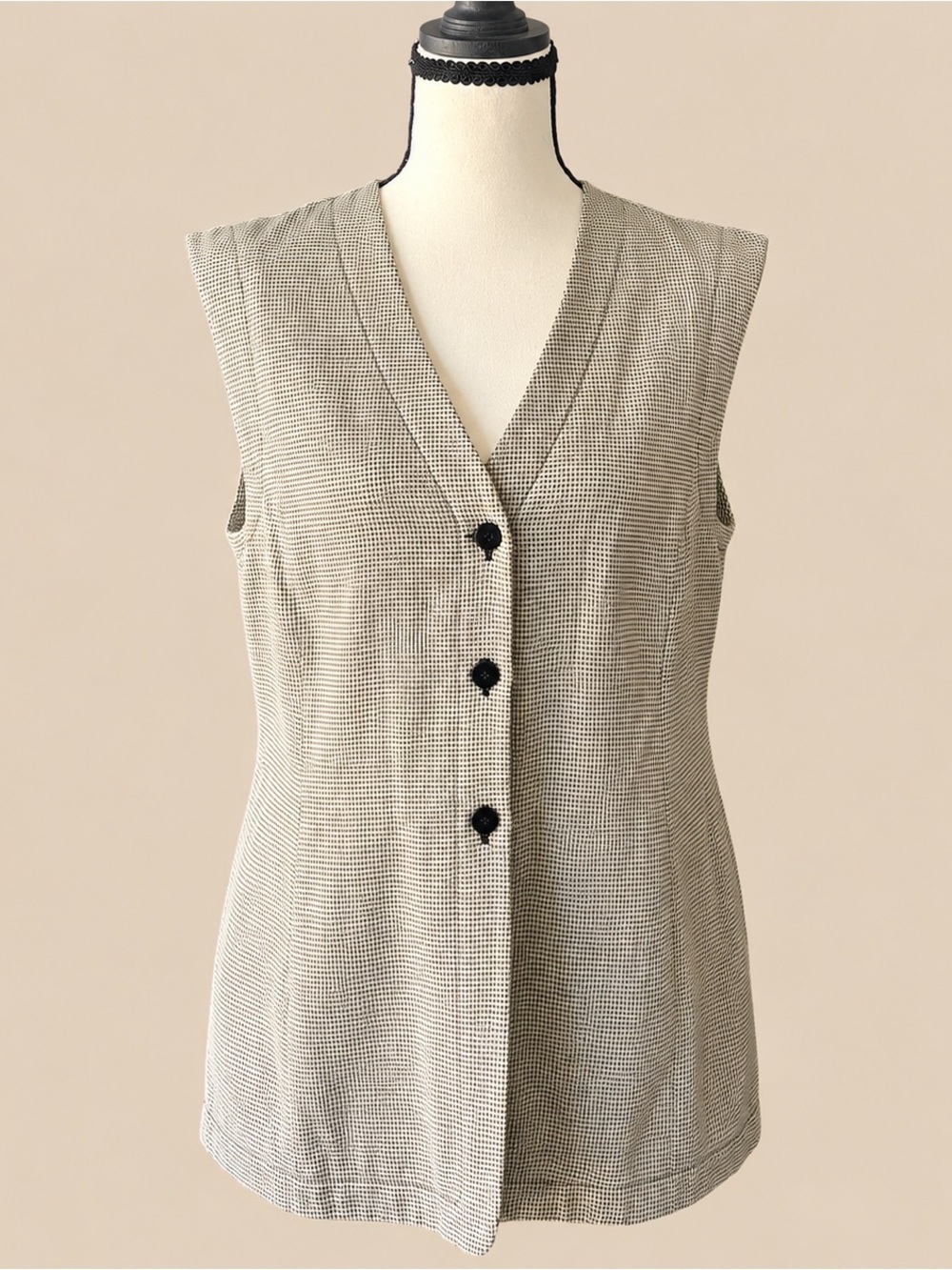 90s Vintage Giorgio Armani Button Down Vest M